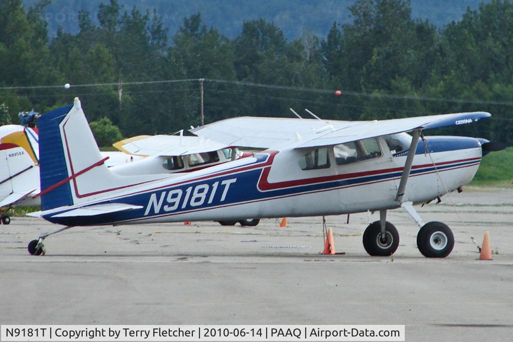 N9181T, 1959 Cessna 180C C/N 50681, 1959 Cessna 180C, c/n: 50681 at Lake Hood