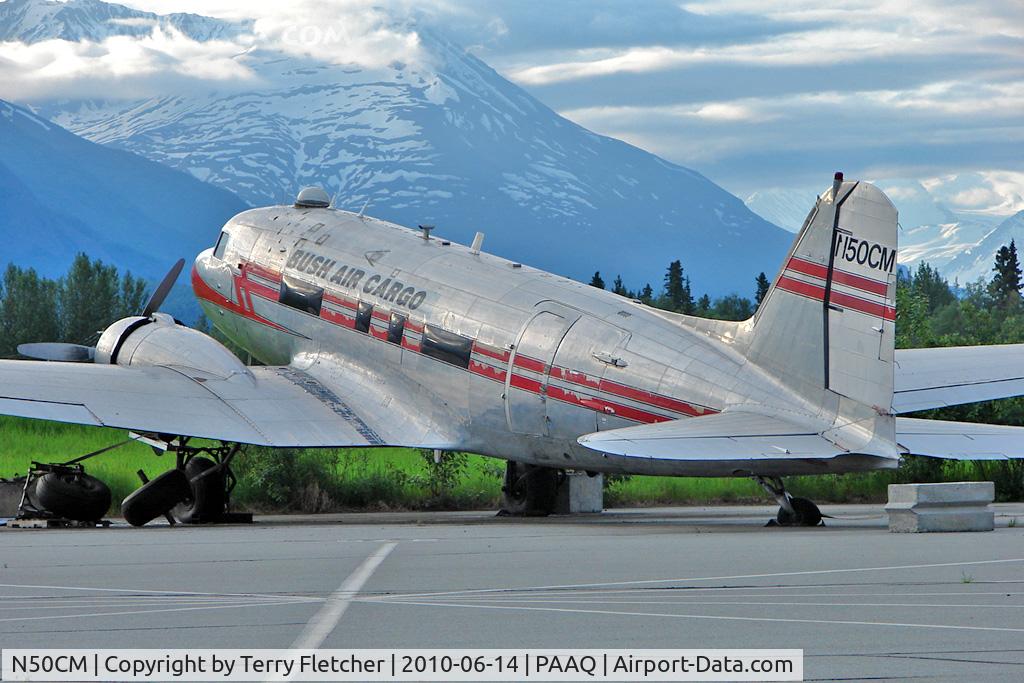 N50CM, 1944 Douglas DC3C-S1C3G (C-47A) C/N 13346, DC-3 at Palmer