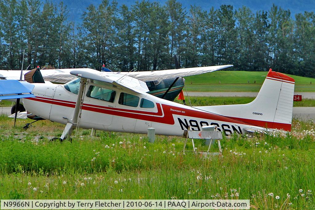 N9966N, 1975 Cessna 180J C/N 18052621, 1975 Cessna 180J, c/n: 18052621 at Palmer