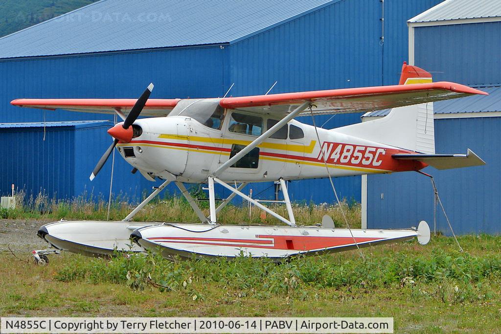 N4855C, 1974 Cessna A185F Skywagon 185 C/N 18502623, 1974 Cessna A185F, c/n: 18502623 at Birchwood