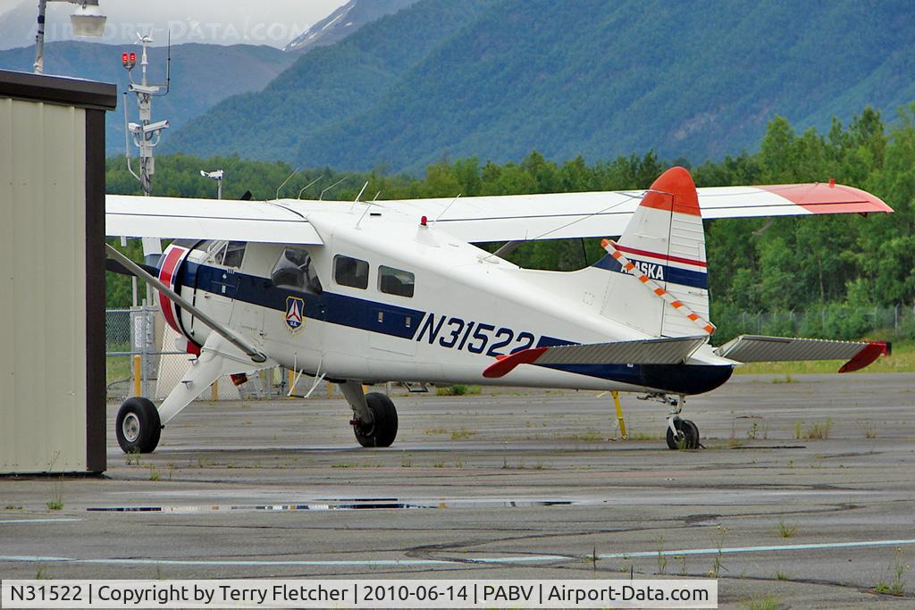 N31522, 1952 De Havilland Canada U-6A Beaver C/N 535, 1952 Dehavilland BEAVER U-6A, c/n: 535 at Birchwood