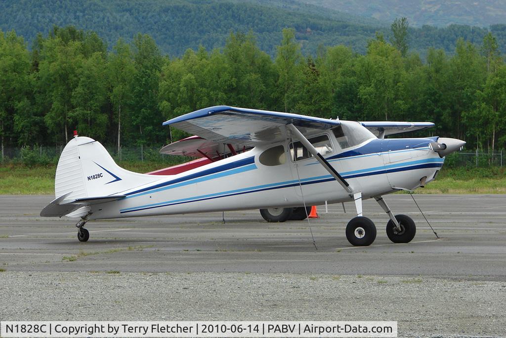 N1828C, 1953 Cessna 170B C/N 25972, 1953 Cessna 170B, c/n: 25972 at Birchwood