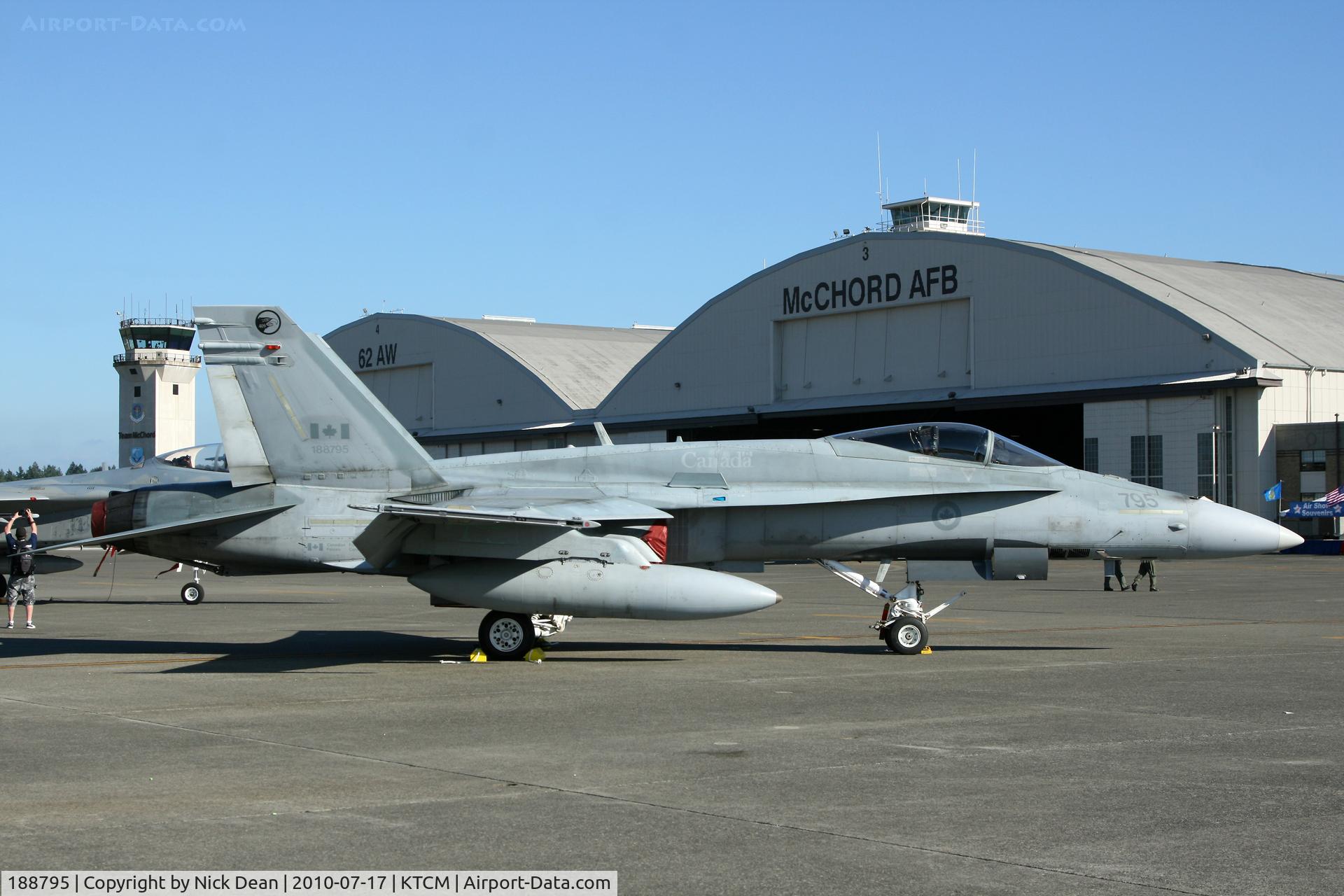 188795, 1988 McDonnell Douglas CF-188A Hornet C/N 0649/A534, KTCM