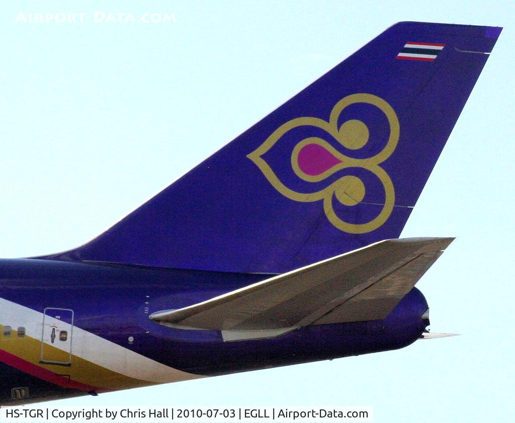 HS-TGR, 1995 Boeing 747-4D7 C/N 27723, Thai Airways International