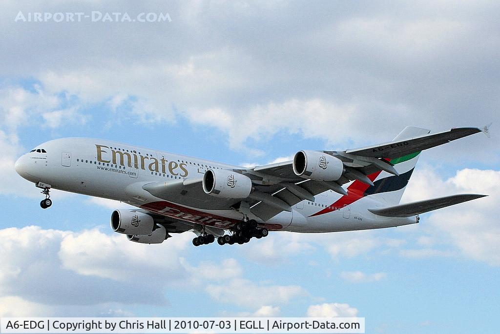 A6-EDG, 2009 Airbus A380-861 C/N 023, Emirates