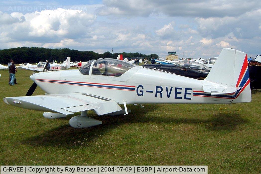 G-RVEE, 1992 Van's RV-6A C/N PFA 181-12262, Van's RV-6A [PFA 181-12262] Kemble~G 09/07/2004. Seen at PFA 2004