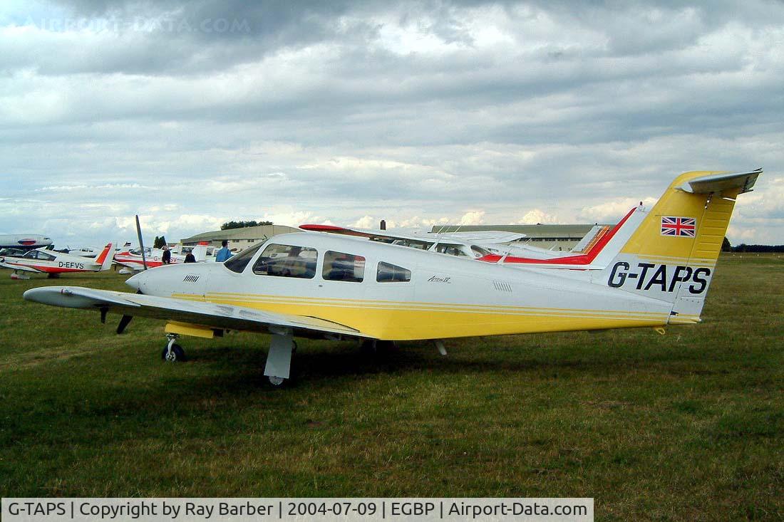 G-TAPS, 1981 Piper PA-28RT-201T Turbo Arrow IV C/N 28R-8131080, Piper PA-28RT-201T Turbo Arrow IV [28R-8131080] Kemble~G 09/07/2004. Seen at PFA 2004