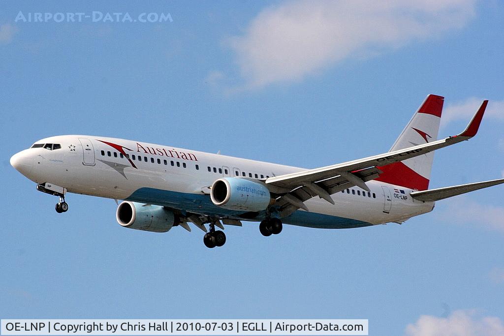 OE-LNP, 2002 Boeing 737-8Z9 C/N 30420, Austrian Airlines
