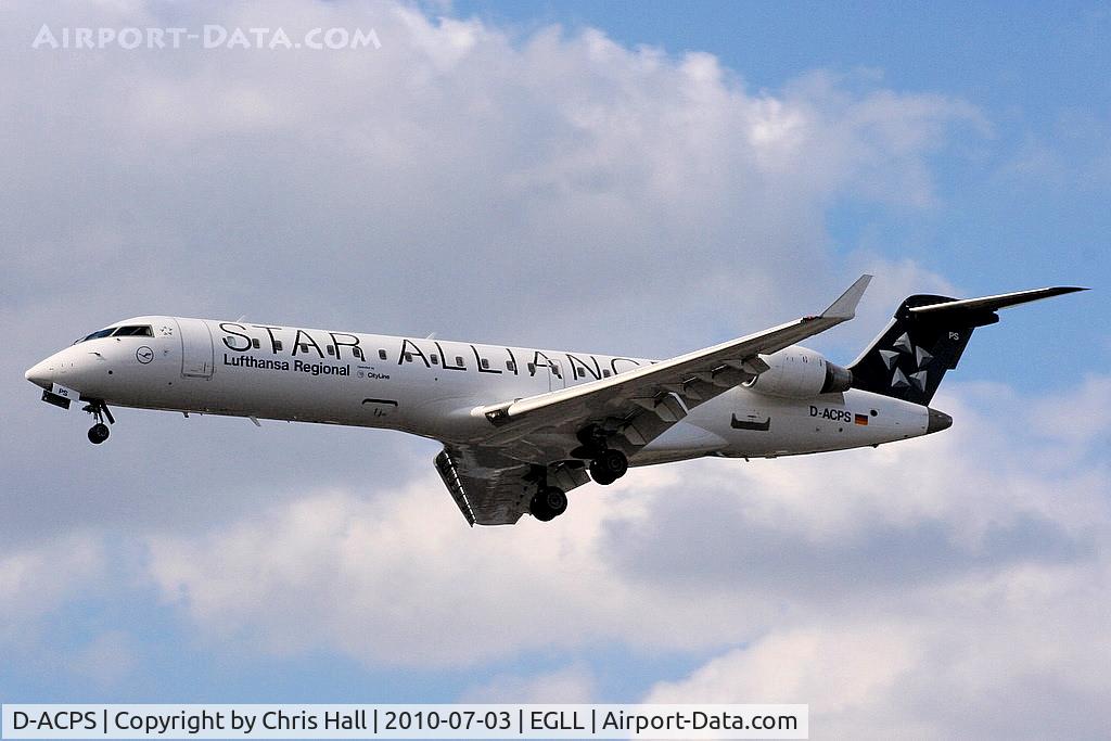 D-ACPS, 2003 Canadair CRJ-700 (CL-600-2C10) Regional Jet C/N 10100, Lufthansa Regional operated by CityLine