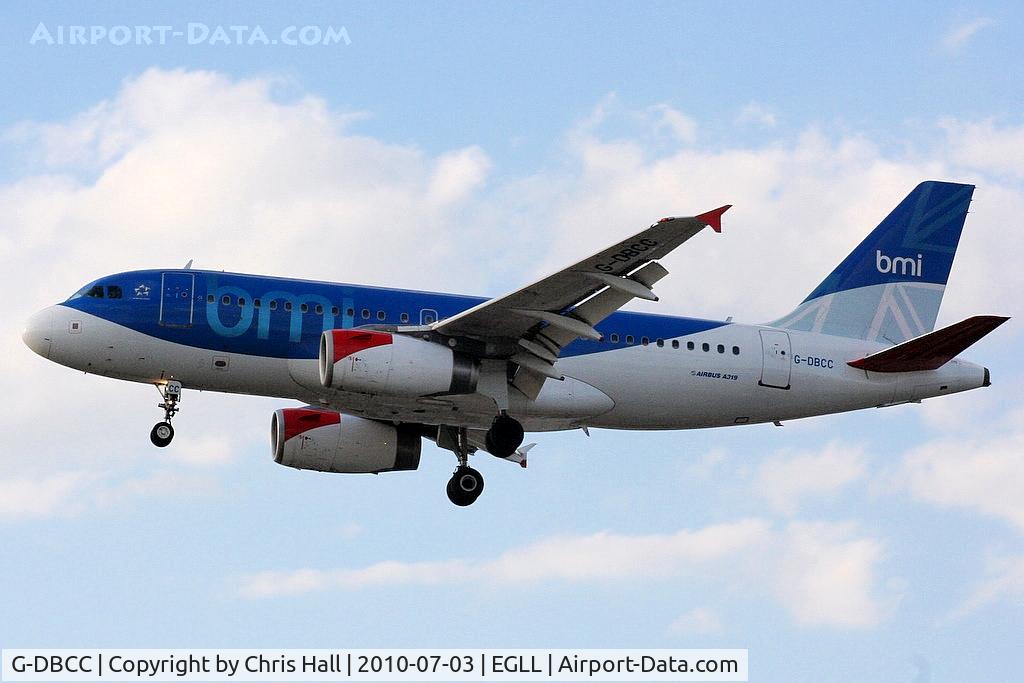 G-DBCC, 2004 Airbus A319-131 C/N 2194, bmi British Midland