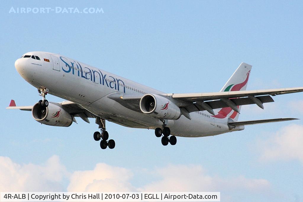 4R-ALB, 1999 Airbus A330-243 C/N 306, Srilankan