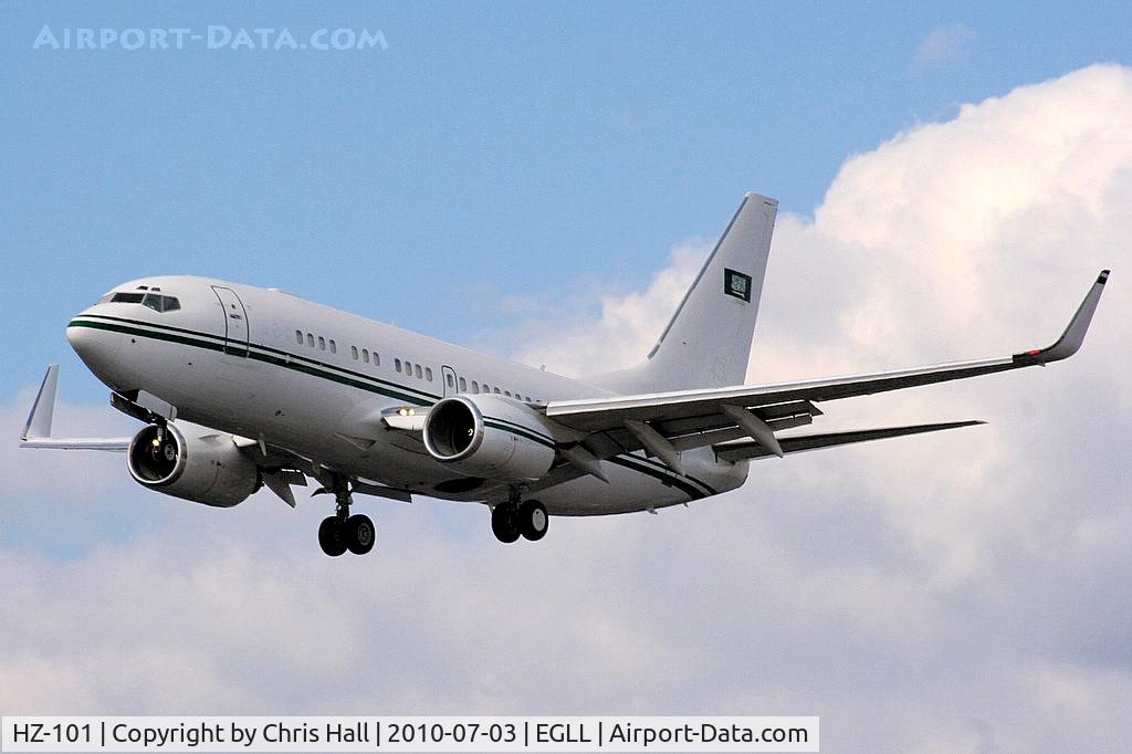 HZ-101, 2001 Boeing 737-7DP BBJ C/N 32805, Royal Saudi Air Force