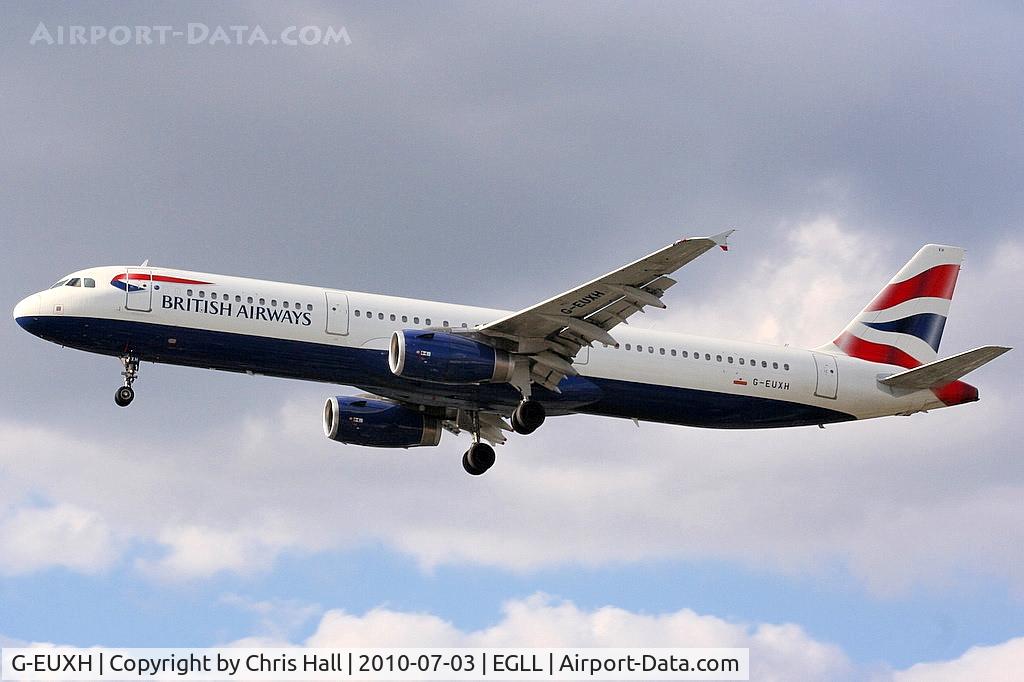 G-EUXH, 2004 Airbus A321-231 C/N 2363, British Airways