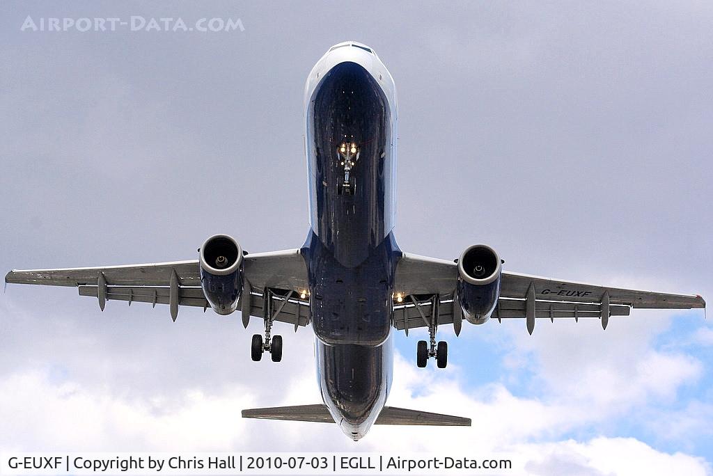 G-EUXF, 2004 Airbus A321-231 C/N 2324, British Airways