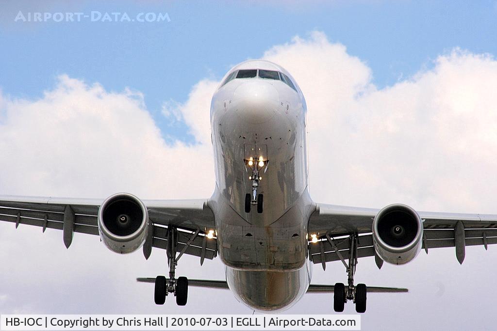 HB-IOC, 1995 Airbus A321-111 C/N 520, Swiss International Air Lines