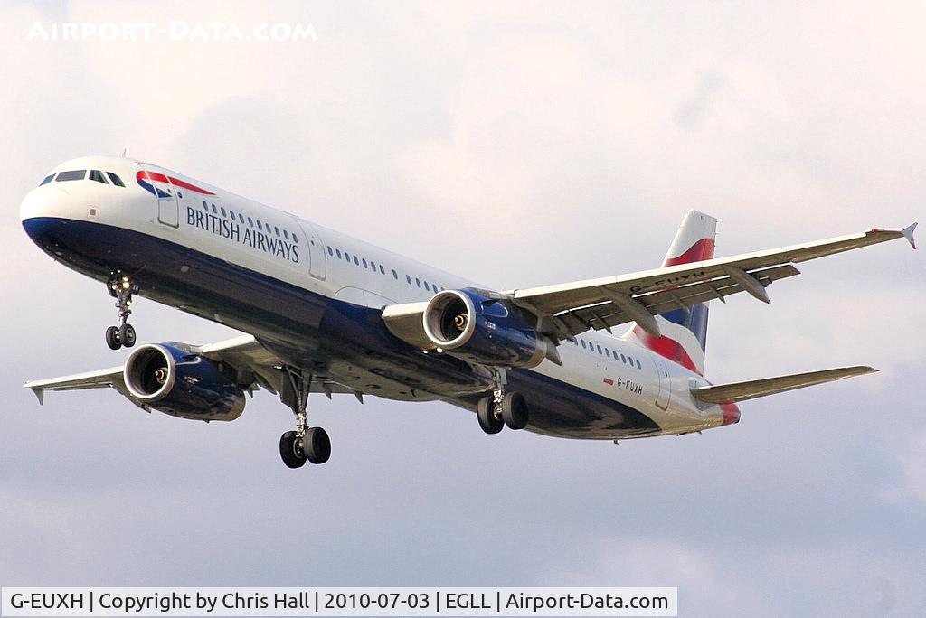 G-EUXH, 2004 Airbus A321-231 C/N 2363, British Airways