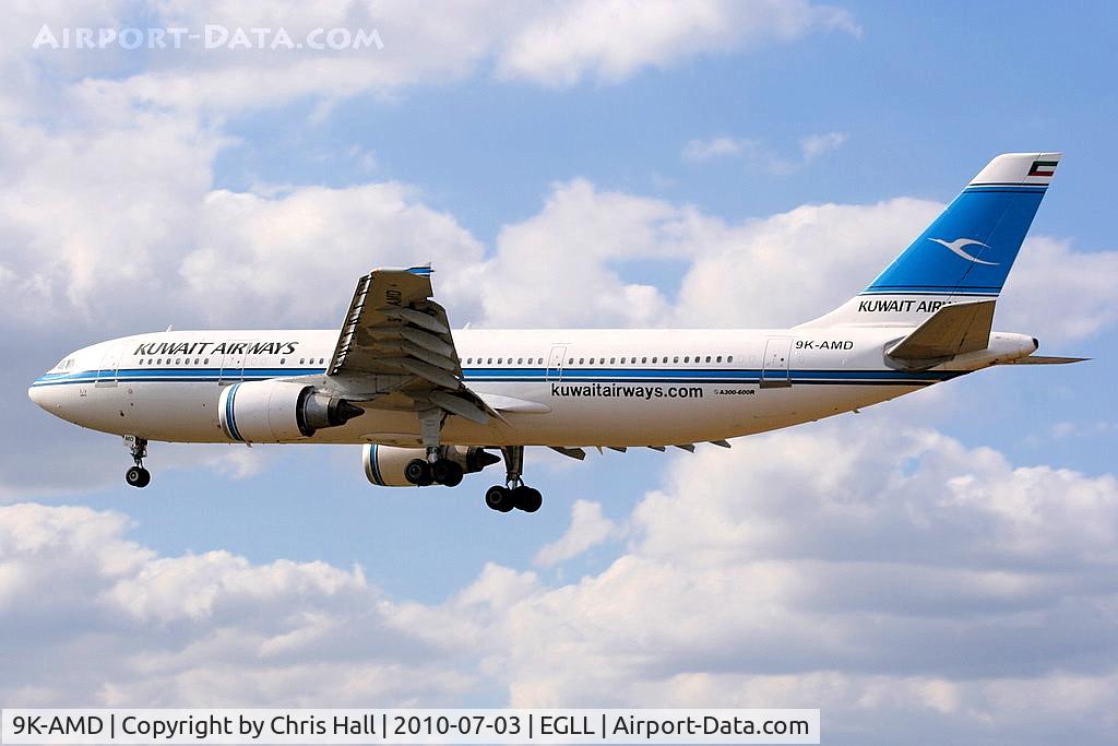 9K-AMD, 1993 Airbus A300B4-605R C/N 719, Kuwait Airways