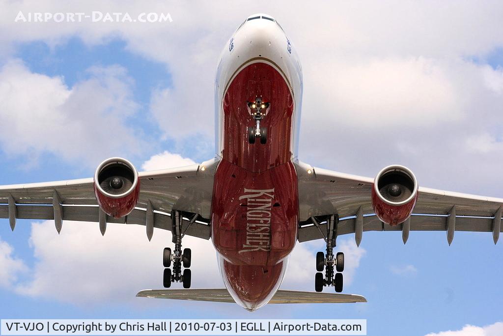 VT-VJO, 2008 Airbus A330-223 C/N 939, Kingfisher Airlines Airbus A330-223