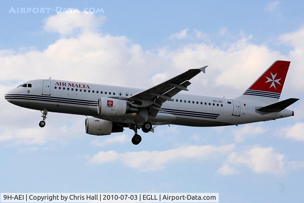 9H-AEI, 2004 Airbus A320-214 C/N 2189, Air Malta