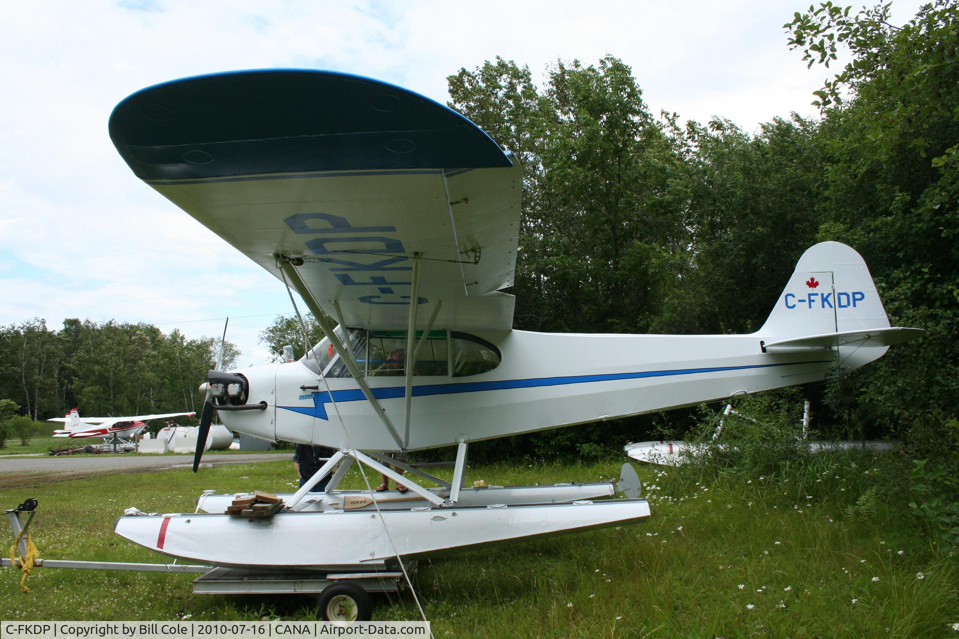 C-FKDP, 1946 Piper J3C-65 Cub Cub C/N 18710, This plane is completely rebuilt by Jim Cole