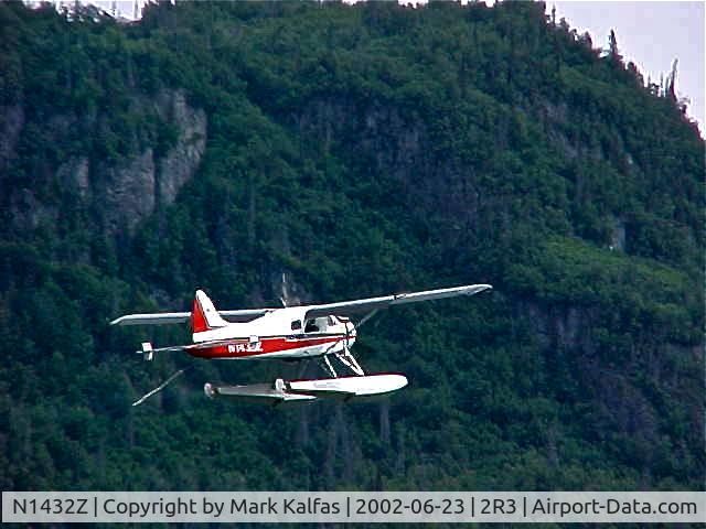 N1432Z, 1954 De Havilland Canada U-6A Beaver C/N 797, Summit Leasing/Alaska West Air, Dehavilland BEAVER U-6A en-route to  Island Lake (2R3) from Wolverine Creek.