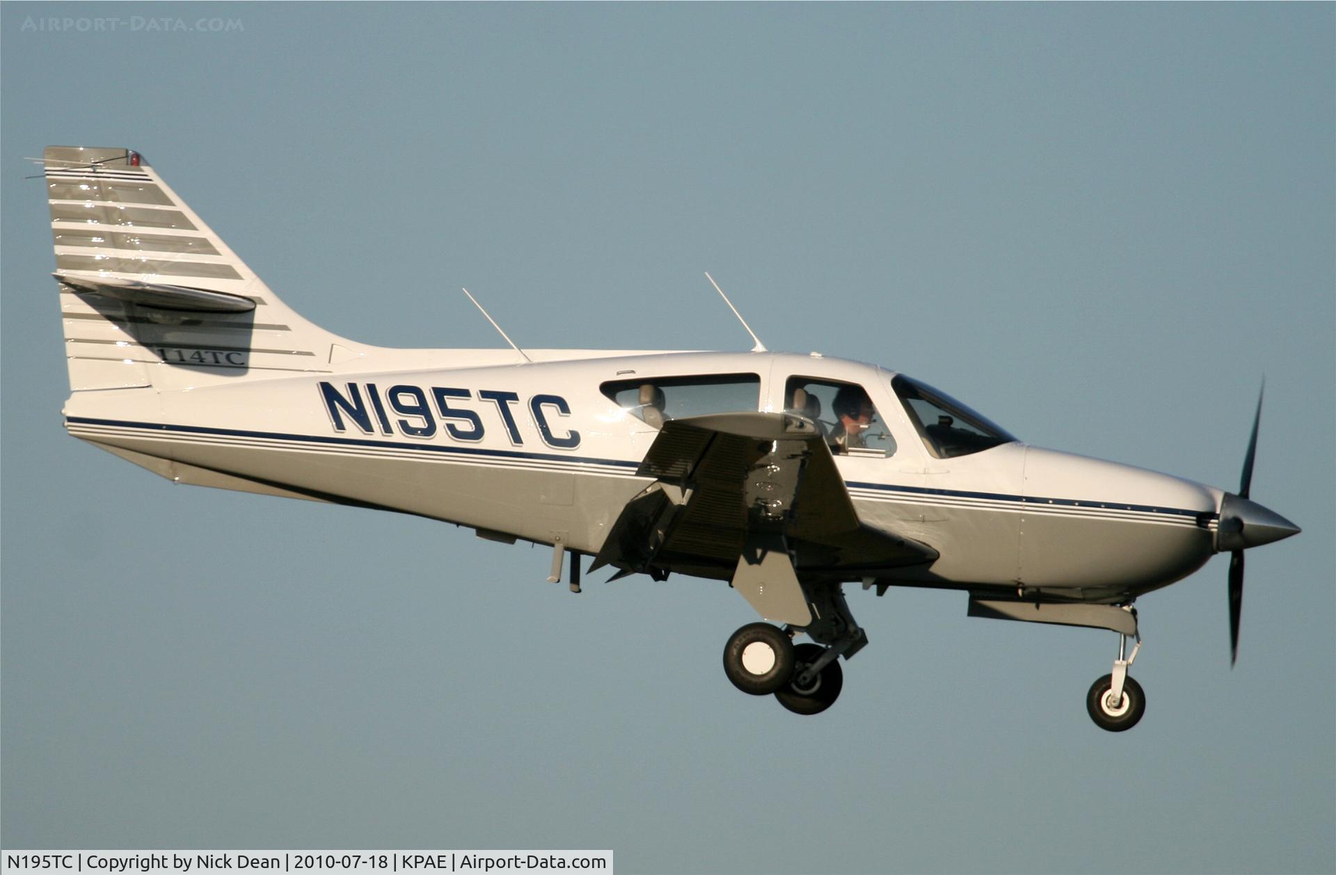 N195TC, 1995 Rockwell Commander 114TC C/N 20001, KPAE