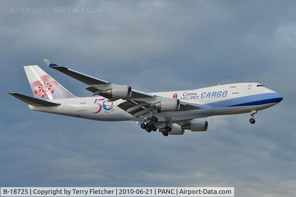 B-18725, 2007 Boeing 747-409F/SCD C/N 30771, 2007 Boeing 747-409F (SCD), c/n: 30771 of China Airlines Cargo