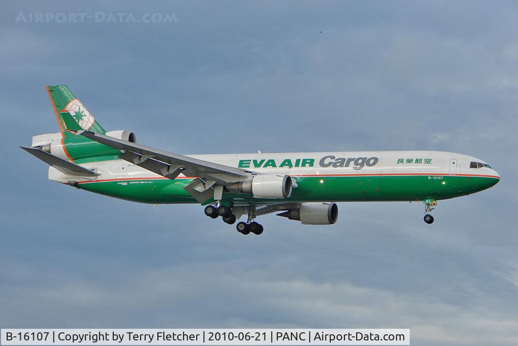B-16107, 1995 McDonnell Douglas MD-11F C/N 48546, Mcdonnell Douglas MD-11F, c/n: 48546 Of Eva Cargo at Anchorage