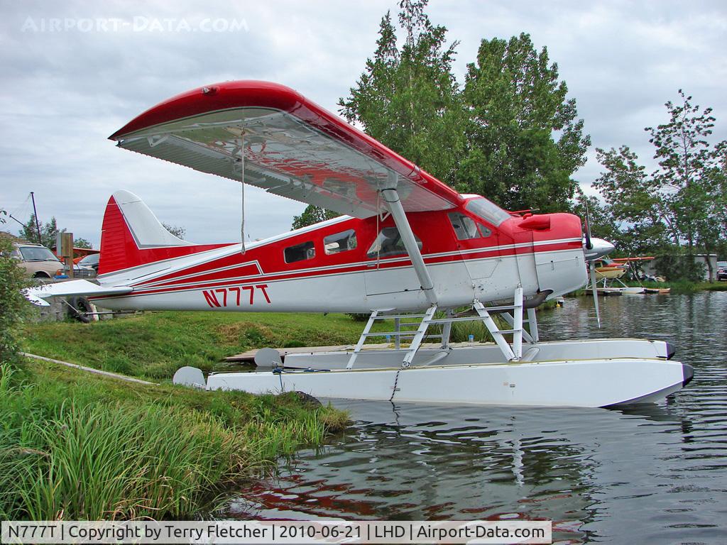 N777T, 1954 De Havilland Canada U-6A Beaver C/N 859, 1954 Dehavilland DHC-2 MK.I, c/n: 859 at Lake Hood