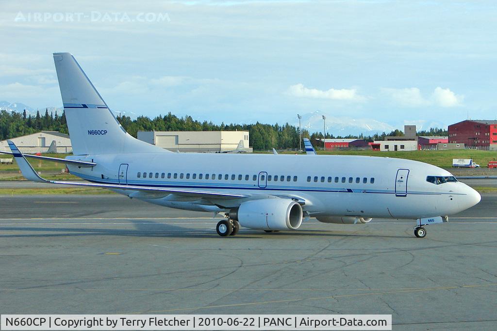 N660CP, 2008 Boeing 737-7BD C/N 36721, Conoco Phillips 2008 Boeing 737-7BD, c/n: 36721 at Anchorage