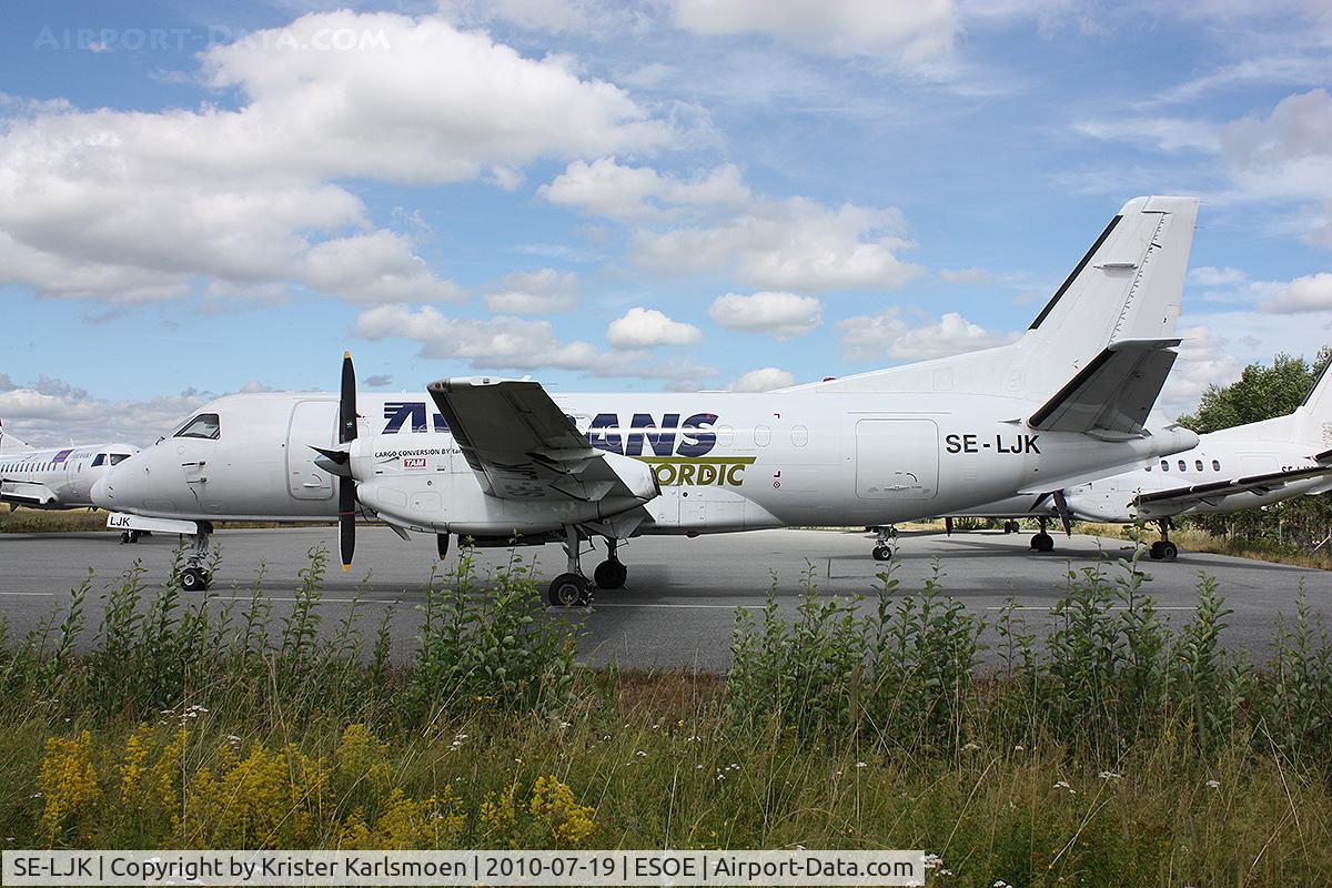 SE-LJK, 1987 Saab SF340A C/N 340A-089, Cargoplane.