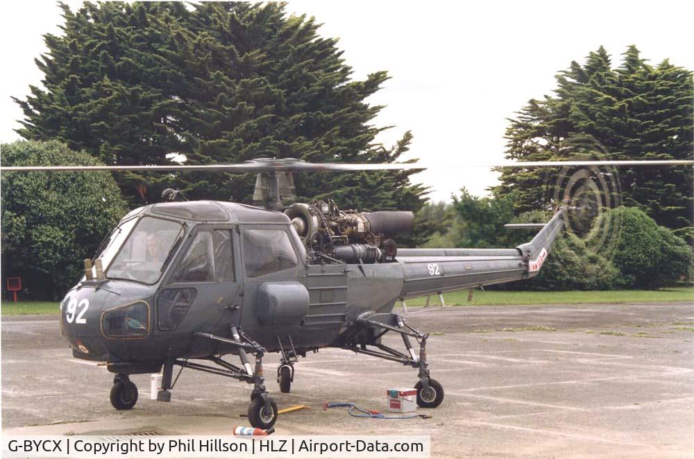 G-BYCX, 1973 Westland WASP MK1B C/N F9754, This Wasp was shipped from South Africa to NZ in 96/97. I rebuilt it from the container to Ground run standard. Wasp was later shipped to Thruxton, UK and later flown. I have more pics.