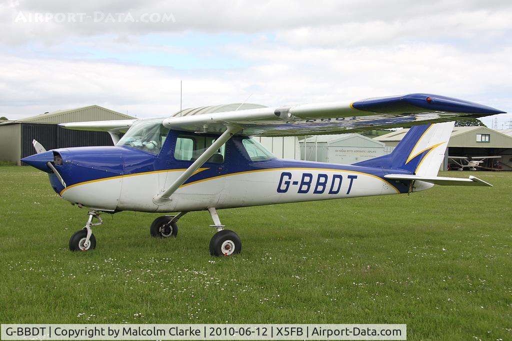 G-BBDT, 1968 Cessna 150H C/N 150-68839, Cessna 150H at Fishburn Airfield in June 2010.