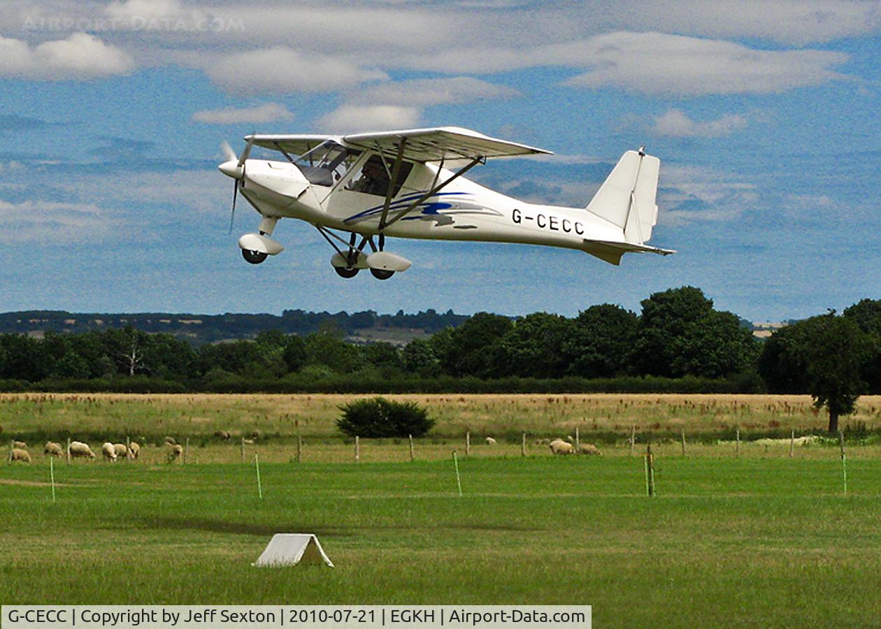 G-CECC, 2006 Comco Ikarus C42 FB80 C/N 0607-6832, Take from Headcorn