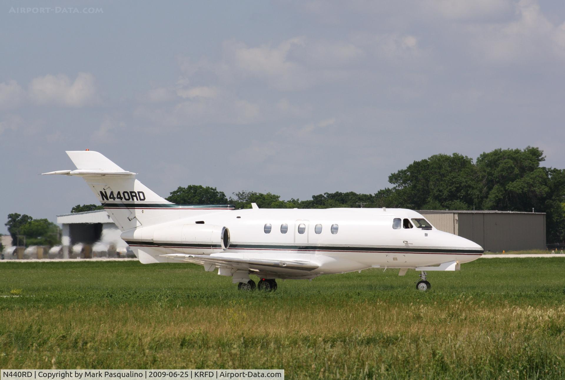 N440RD, British Aerospace HS125 FAN 400A C/N 25270, HS125 400A