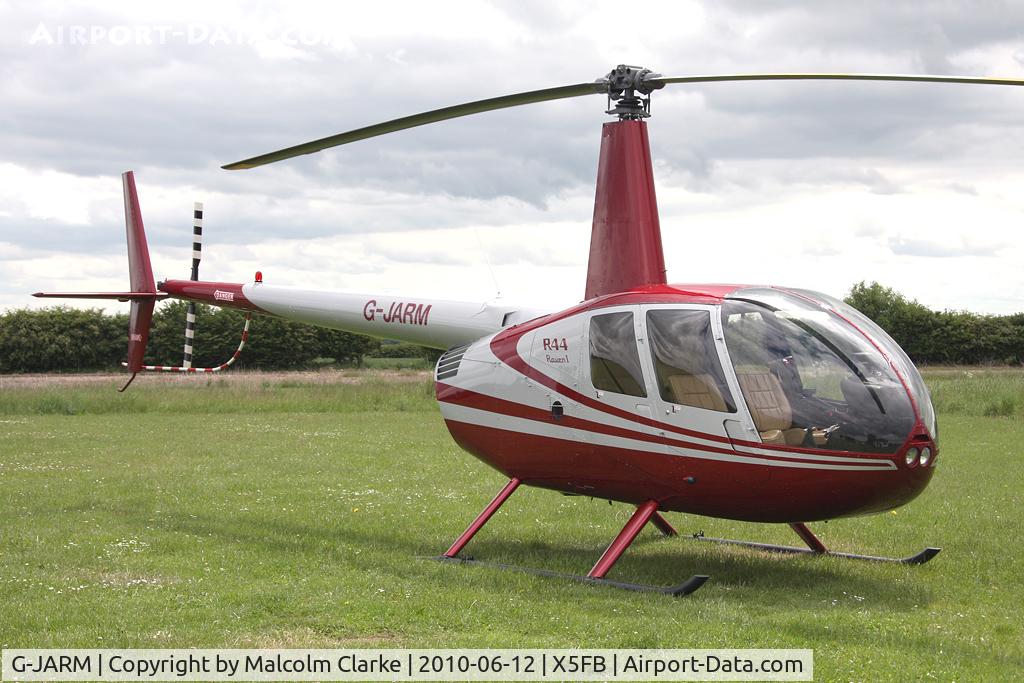 G-JARM, 2006 Robinson R44 Raven I C/N 1620, Robinson R44 Raven at Fishburn Airfield in June 2010.