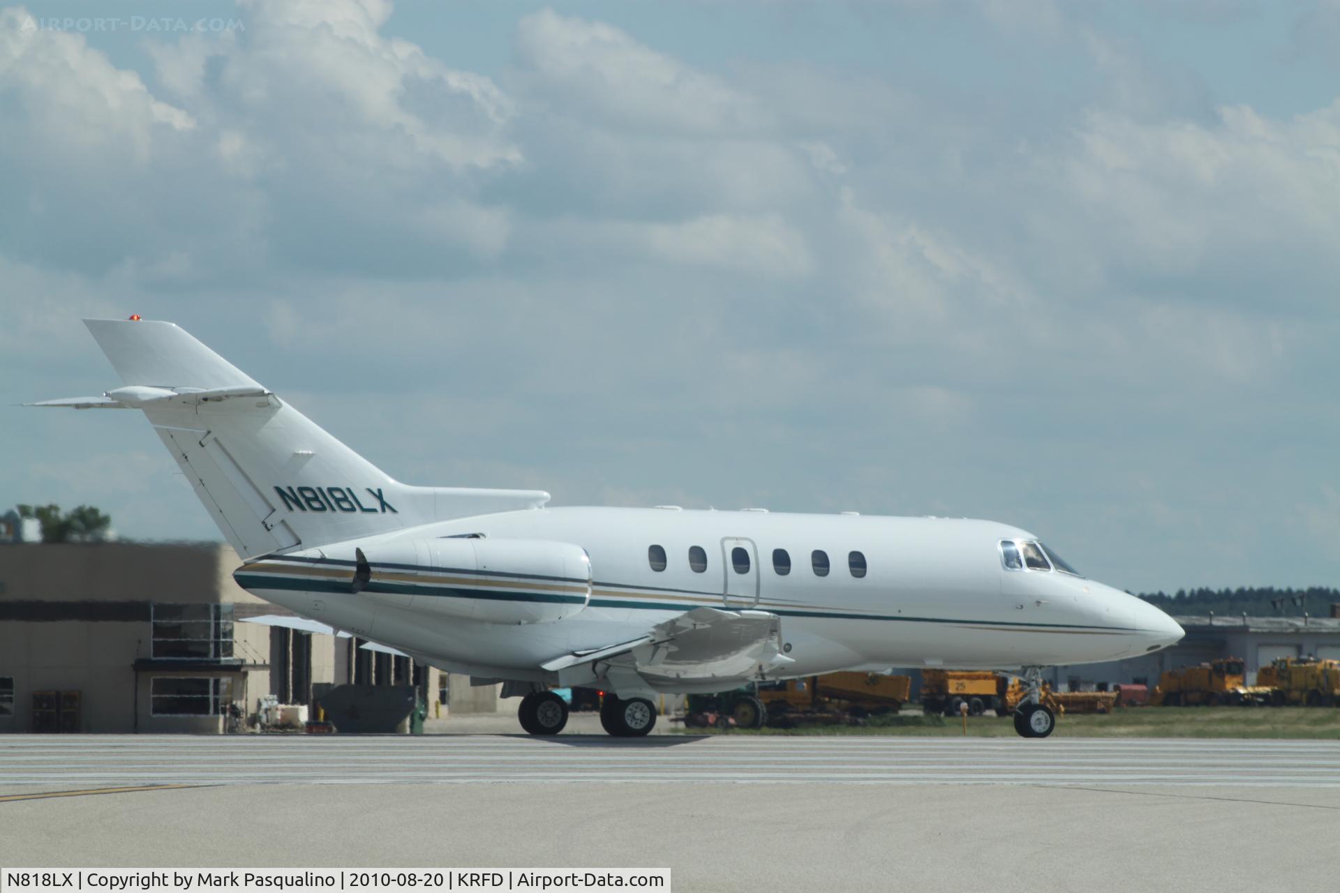 N818LX, 2001 Raytheon Hawker 800XP C/N 258534, Hawker 800XP