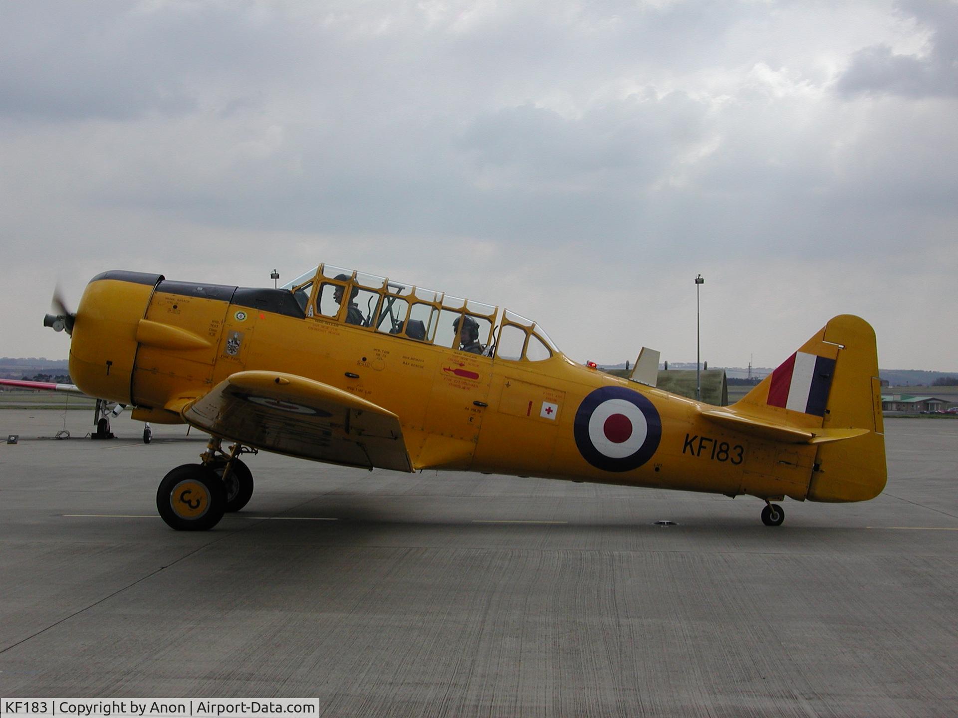 KF183, 1944 Noorduyn AT-16 Harvard IIB C/N 14A-1884, Based at Boscombe Down, UK