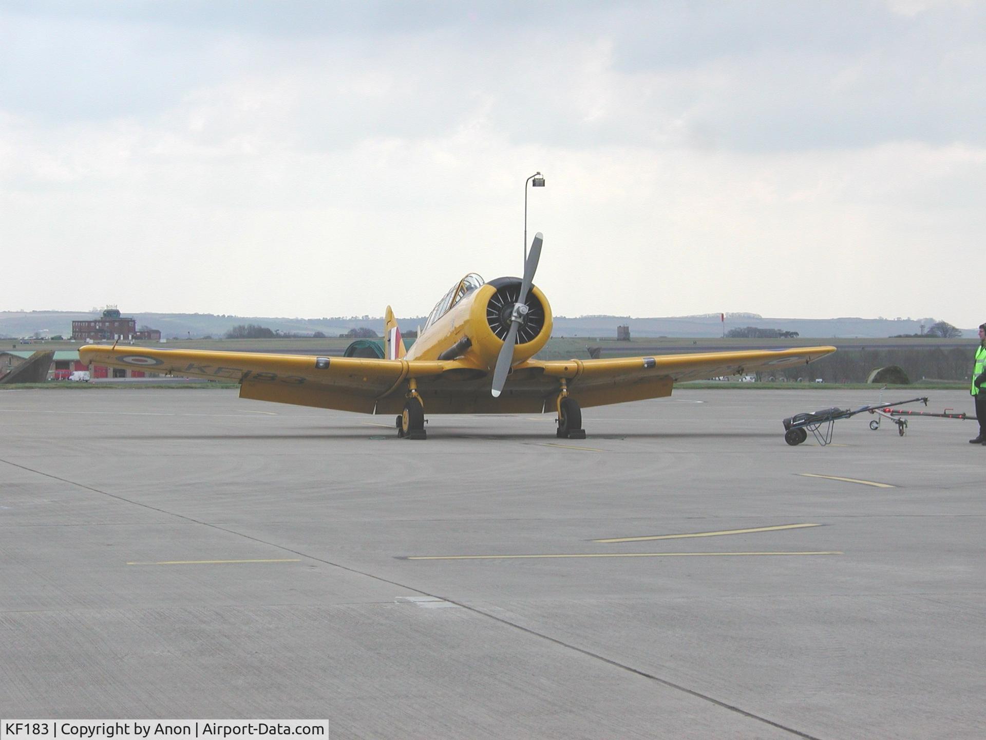 KF183, 1944 Noorduyn AT-16 Harvard IIB C/N 14A-1884, Based at Boscombe Down, UK