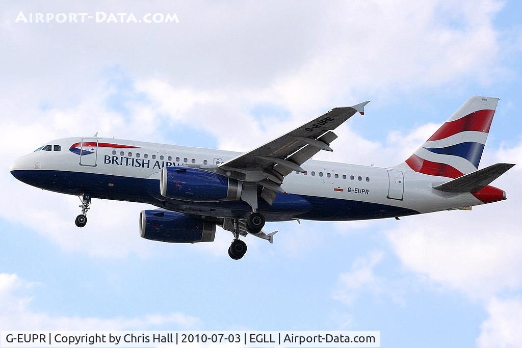 G-EUPR, 2000 Airbus A319-131 C/N 1329, British Airways