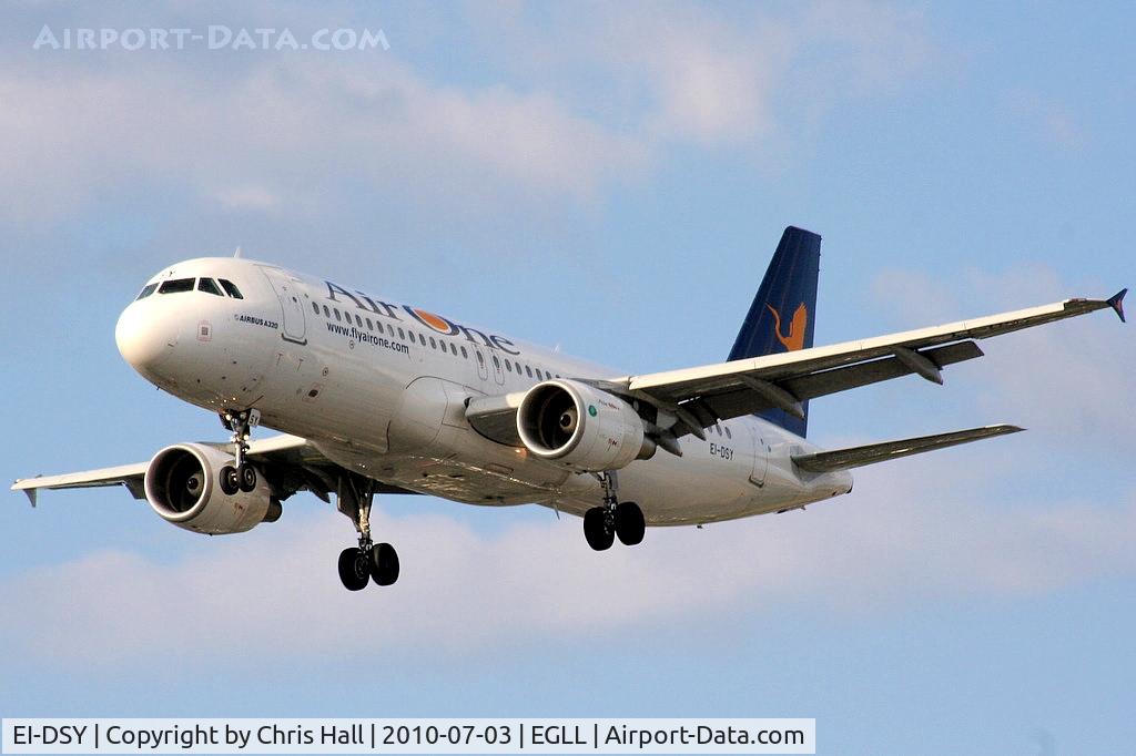 EI-DSY, 2008 Airbus A320-216 C/N 3666, Air One Airbus A320-216