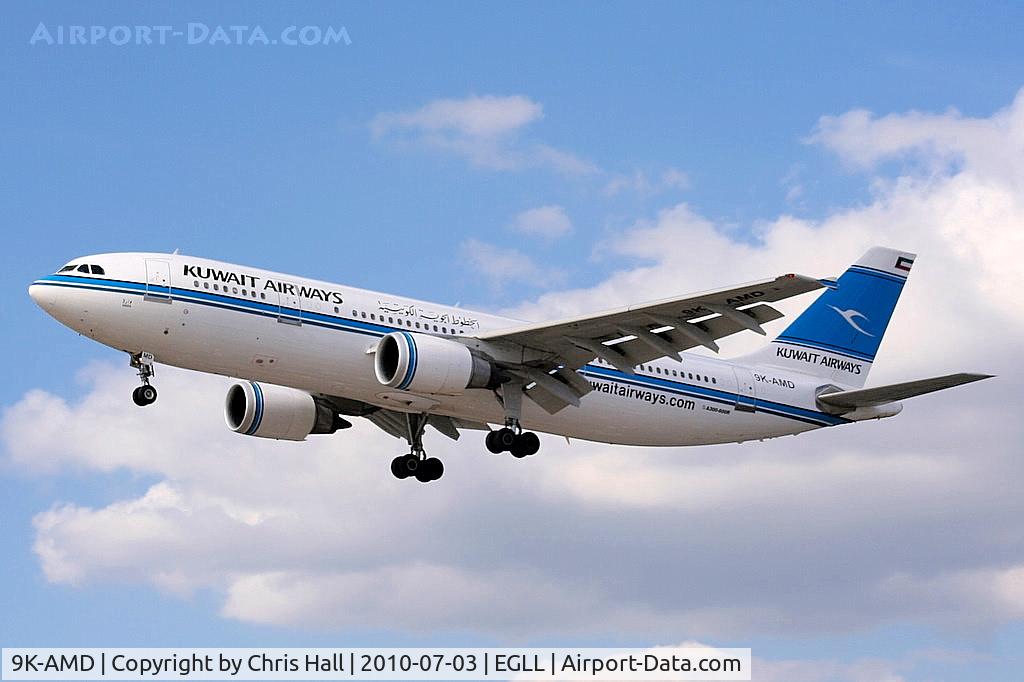 9K-AMD, 1993 Airbus A300B4-605R C/N 719, Kuwait Airways