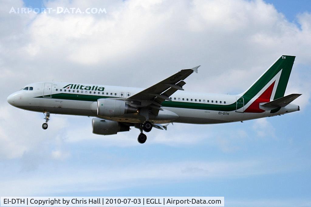 EI-DTH, 2009 Airbus A320-216 C/N 3956, Alitalia