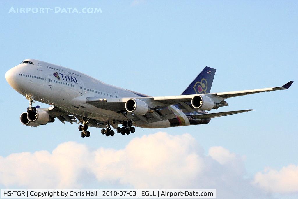 HS-TGR, 1995 Boeing 747-4D7 C/N 27723, Thai Airways International