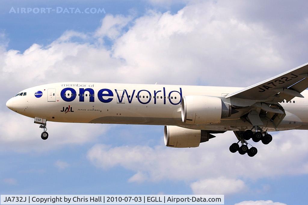 JA732J, 2002 Boeing 777-346/ER C/N 32430, Japan Airlines