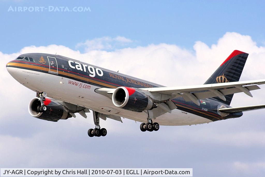 JY-AGR, 1988 Airbus A310-304(F) C/N 490/4451, Royal Jordanian