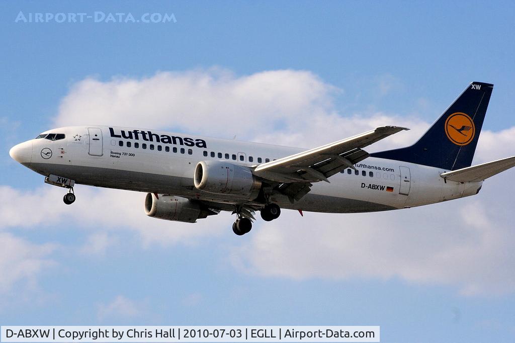 D-ABXW, 1989 Boeing 737-330 C/N 24561, Lufthansa