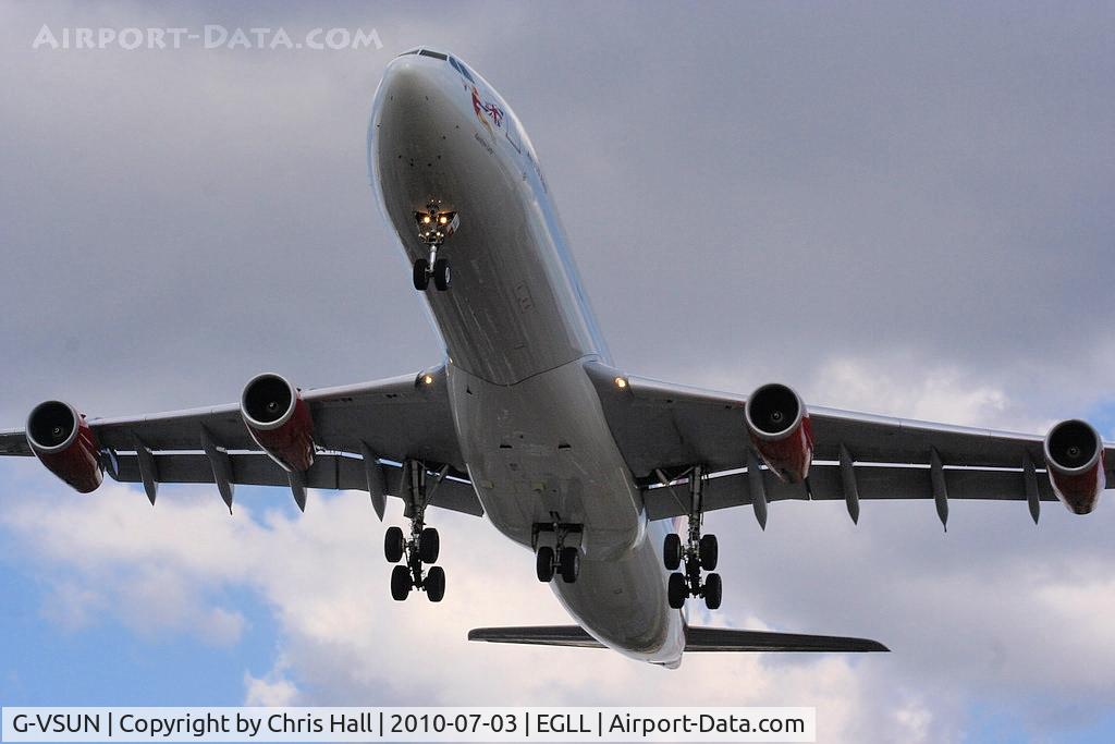 G-VSUN, 1996 Airbus A340-313 C/N 114, Virgin Atlantic Airways