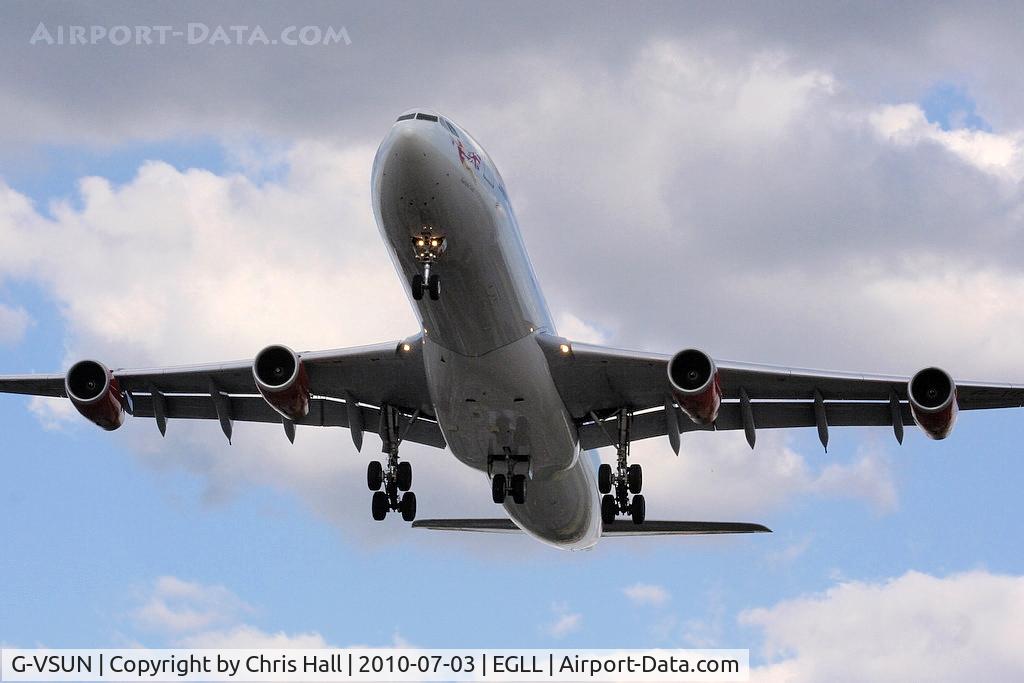 G-VSUN, 1996 Airbus A340-313 C/N 114, Virgin Atlantic Airways