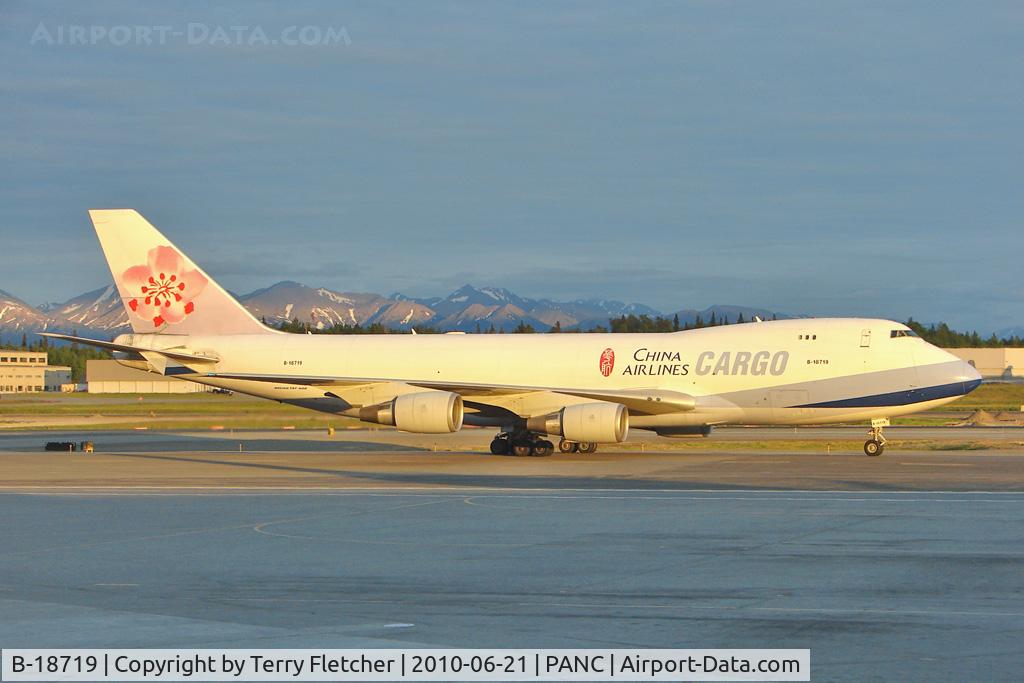 B-18719, 2005 Boeing 747-409F/SCD C/N 33739, China Airlines Cargo Boeing 747-409F (SCD), c/n: 33739 at Anchorage